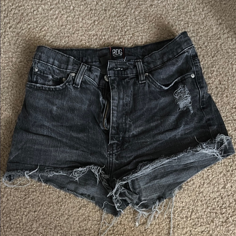 BDG Women's Black Denim Shorts